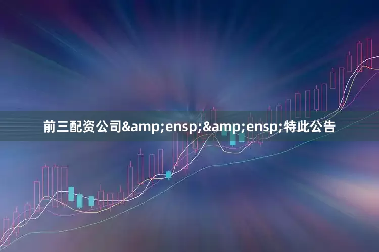 前三配资公司  特此公告